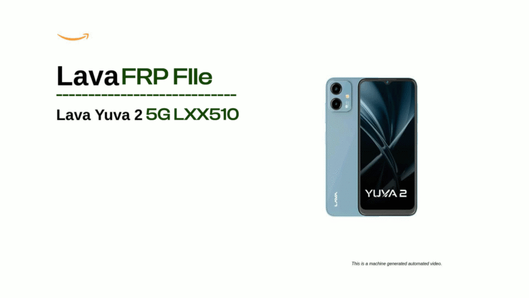 Lava Yuva 5G LXX510 Frp Lock